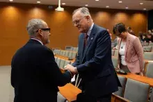 Medal Bene merito et merenti dla Prof. Johna Dunna z Valdosta State University / USA