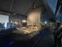 Kacper Lewandowski reprezentował Instytut Antropologii na 75 rocznicy otwarcia Muzeum Kon-Tiki w Oslo