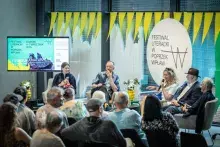 Prof. dr hab. Beata Możejko na gdańskim festiwalu literackim „W poprzek wpław”