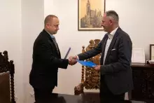 podpisanie umowy o współpracy WH z Zespołem Szkół Ogólnokształcących nr 1w Pruszczu Gdańskim