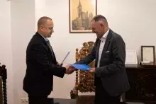 podpisanie umowy o współpracy WH z Zespołem Szkół Ogólnokształcących nr 1w Pruszczu Gdańskim