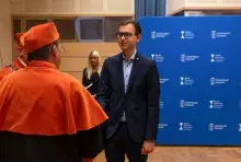 wręczenie nagród i wyróżnień w konkursie za najlepsze prace magisterskie 