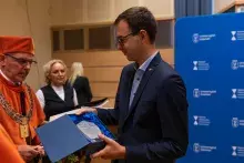 wręczenie nagród i wyróżnień w konkursie za najlepsze prace magisterskie 