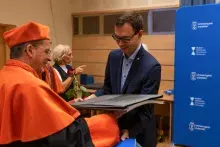 wręczenie nagród i wyróżnień w konkursie za najlepsze prace magisterskie 