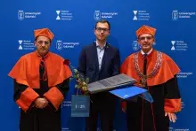 wręczenie nagród i wyróżnień w konkursie za najlepsze prace magisterskie 