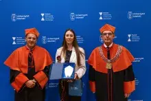 wręczenie nagród i wyróżnień w konkursie za najlepsze prace magisterskie 