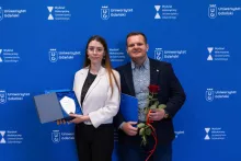 wręczenie nagród i wyróżnień w konkursie za najlepsze prace magisterskie 