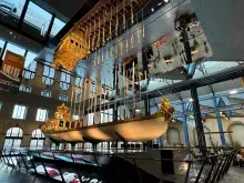 Barka cesarska dla Napoleona w Muzeum Morskim (Musée de la Marine) in Brest / Francja  