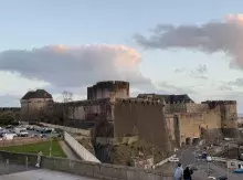 Brest / Francja - średniowieczny zamek Château de Brest