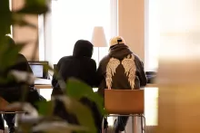 studenci w Bibliotece Uniwersyteckiej UBO w Breście