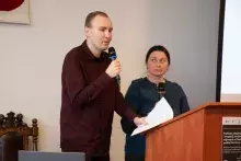 wykład prof. Nataliji Swynarenko z Charkowskiego Narodowego Uniwersytetu Ekonomicznego im. Siemiona Kuzniecowa w Ukrainie