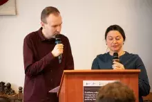 wykład prof. Nataliji Swynarenko z Charkowskiego Narodowego Uniwersytetu Ekonomicznego im. Siemiona Kuzniecowa w Ukrainie