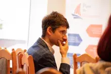 wykład prof. Nataliji Swynarenko z Charkowskiego Narodowego Uniwersytetu Ekonomicznego im. Siemiona Kuzniecowa w Ukrainie