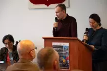 wykład prof. Nataliji Swynarenko z Charkowskiego Narodowego Uniwersytetu Ekonomicznego im. Siemiona Kuzniecowa w Ukrainie