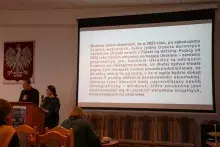 wykład prof. Nataliji Swynarenko z Charkowskiego Narodowego Uniwersytetu Ekonomicznego im. Siemiona Kuzniecowa w Ukrainie
