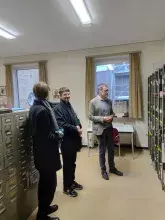 Wizyta studentów w Landesarchiv i Herzog August Bibliothek w Wolfenbüttel