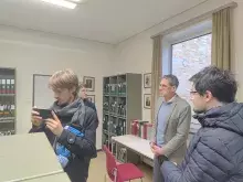 Wizyta studentów w Landesarchiv i Herzog August Bibliothek w Wolfenbüttel