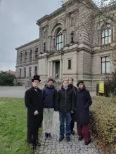 Wizyta studentów w Landesarchiv i Herzog August Bibliothek w Wolfenbüttel