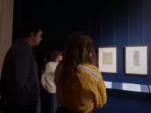 Studenci na wystawie