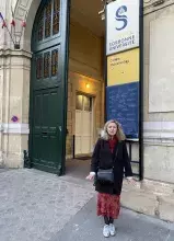 Prof. dr hab. Beata Możejko z wykładem na Sorbonne Université