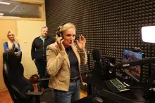 Otwarcie multimedialnego studia na Wydziale Historycznym UG