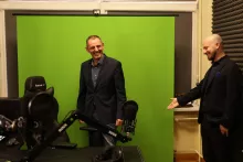 Otwarcie multimedialnego studia na Wydziale Historycznym UG