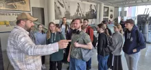 Od broni białej po broń palną. Zajęcia terenowe z bronioznawstwa