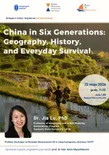 Dr. Jia Lu, PhD z Valdosta State Univeristy podczas kolejnego ""Piątku na Historycznym"