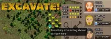 excavate