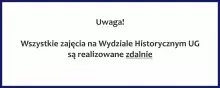Zdalne realizowanie zajęć