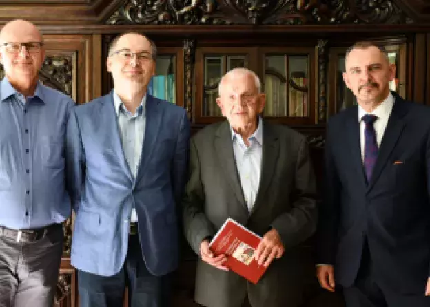 Uroczyste spotkanie z prof. Andrzejem Grothem