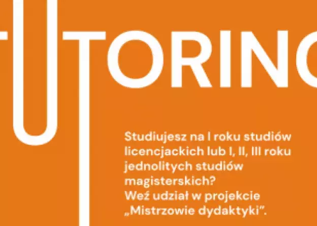 Studentko, Studencie - weź udział w projekcie „Mistrzowie dydaktyki”!