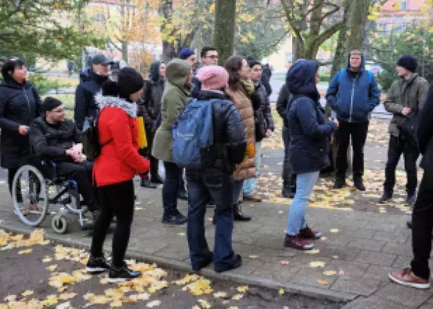 Prof. Dunn gościem na zajęciach terenowych dla studentów niestacjonarnych studiów magisterskich