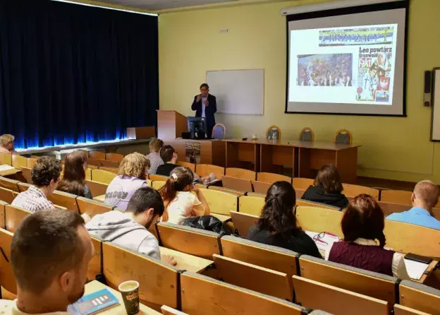 Spotkanie studentów z Dyrektorem Muzeum Zamkowego w Malborku