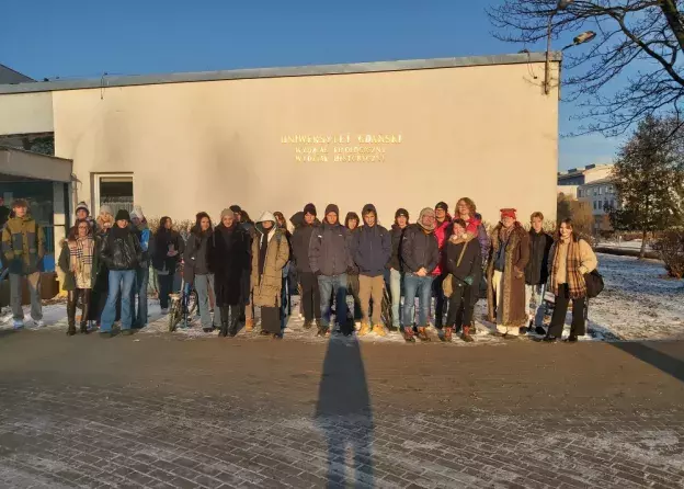 Licealiści z XV Liceum Ogólnokształcącego z oddziałami dwujęzycznymi im. Zjednoczonej Europy w…