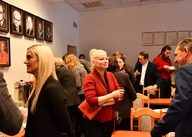 Posiedzenie Rady Wydziału Historycznego w świątecznej atmosferze