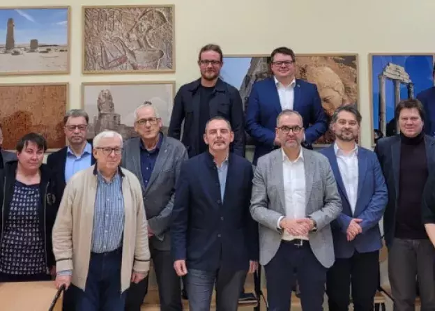 Władze UG gośćmi Instytutu Archeologii WH