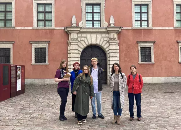 Gdańszczanie w Warszawie i spotkanie z prof. Krzysztofem Pomianem