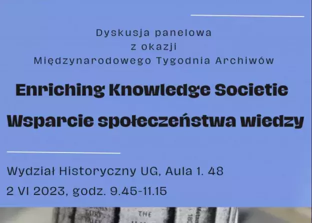 Dyskusja panelowa w ramach Międzynarodowego Tygodnia Archiwów