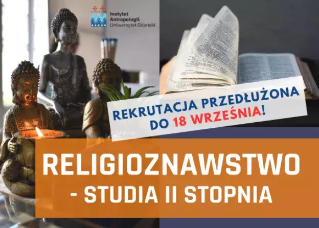 Przedłużona rekrutacja na studia II stopnia na kierunku Religioznawstwo