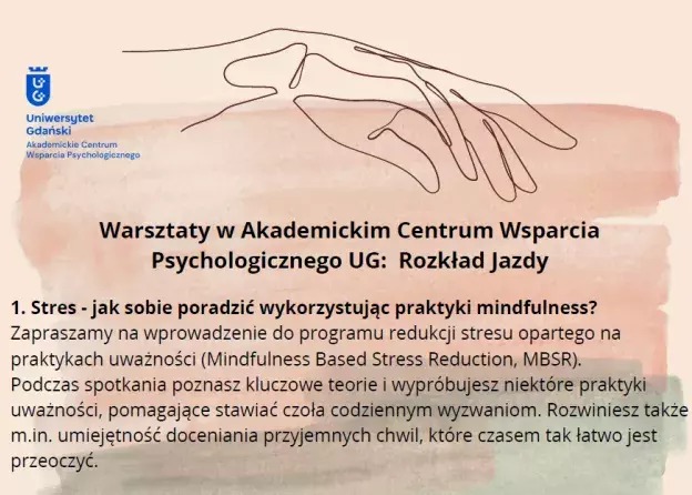 Warsztaty Akademickiego Centrum Wsparcia Psychologicznego