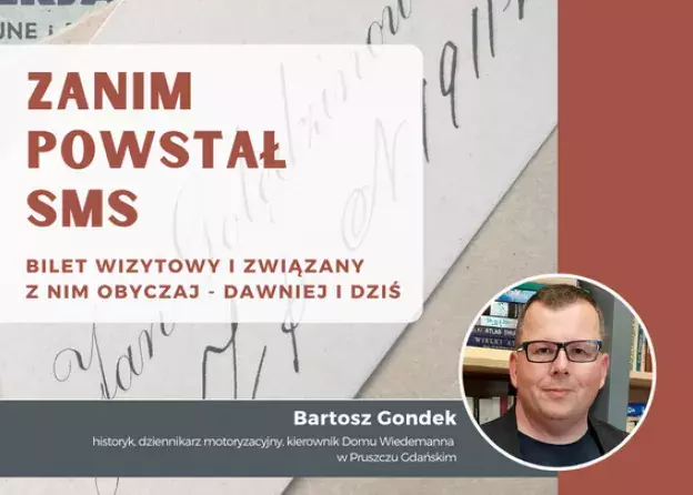 Wykład podczas wernisażu wystawy "Zanim powstał SMS: bilet wizytowy i związany z nim obyczaj…
