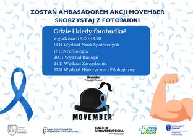 Zostań ambasadorem akcji Movember - skorzystaj z fotobudki
