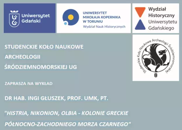 Wykład dr hab. Ingi Głuszek, prof. UMK w Instytucie Archeologii