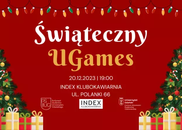 Centrum Aktywności Studenckiej i Doktoranckiej UG zaprasza na Świąteczny Quiz