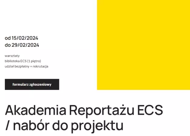 Warsztaty reporterskie "Detektyw historyczny" w ECS