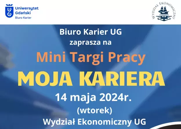 Biuro Karier UG zaprasza na mini targi pracy „Moja kariera”