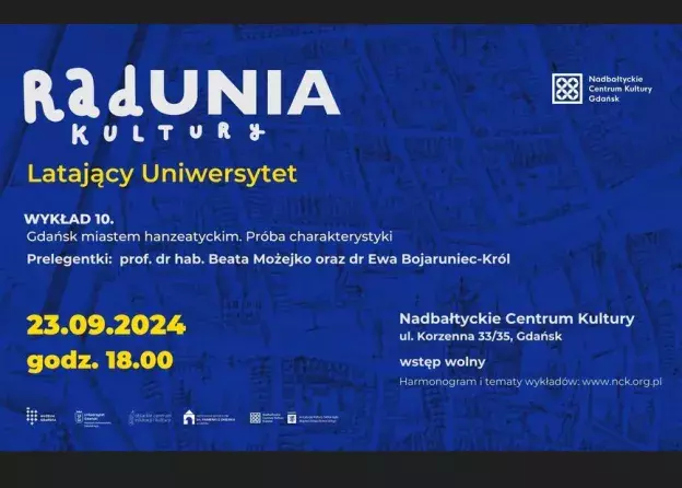 Latający Uniwersytet RadUNII Kultury - wykład prof. dr hab. Beaty Możejko oraz dr Ewy Bojaruniec-…