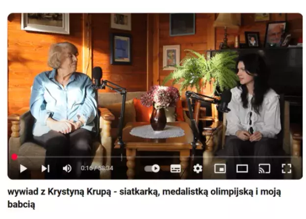 Wywiad z Krystyną Krupą – siatkarką i medalistką olimpijską