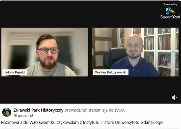 Dr Wacław Kulczykowski gościem Żuławskiej Kafejki Historycznej